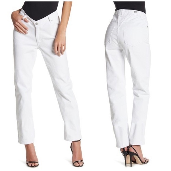 NWT Opening Ceremony White Dip Jeans 30